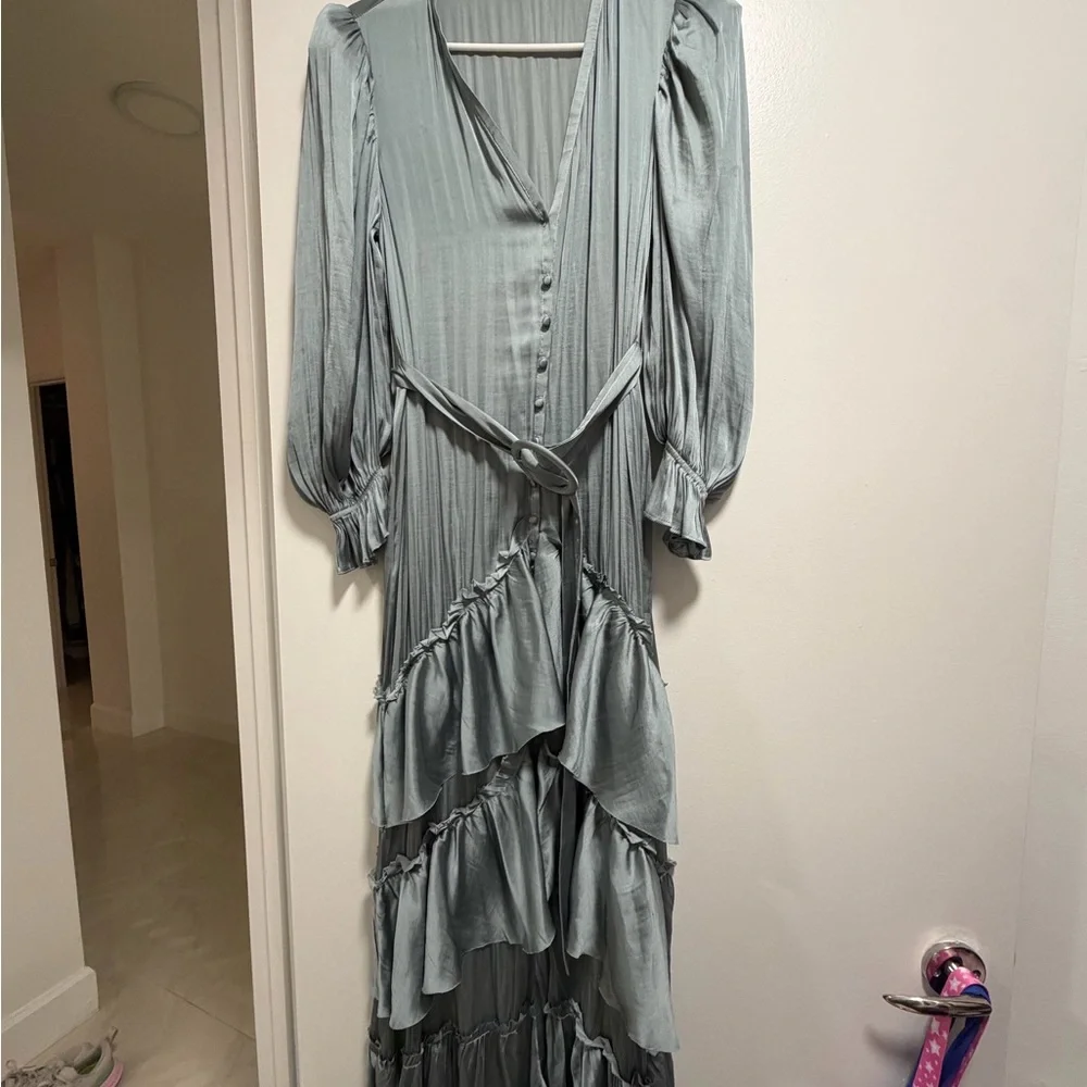 Few Moda Maxi Ruffle Slate Blue S - Picture 2 of 6